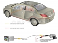 CCD штатная камера заднего вида с динамической разметкой AVIS Electronics AVS326CPR (#010) для CADILLAC