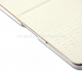 Кожаный чехол для iPad 3 и iPad 4 iHug Croco Case, цвет white