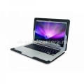 Кожаный чехол для Macbook Air 11” Uniq Luxe Ebony, цвет ebony black (MA11TTX-CLQBLK)