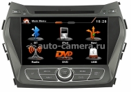 Штатное головное устройство DS-7004HD для HYUNDAI SANTA FE -2012 3S 