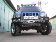 Передний силовой бампер Анвир для Suzuki Jimny до 2012 г.