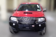 Передний силовой бампер DDengineer для Toyota Hilux без кенгурина с оптикой